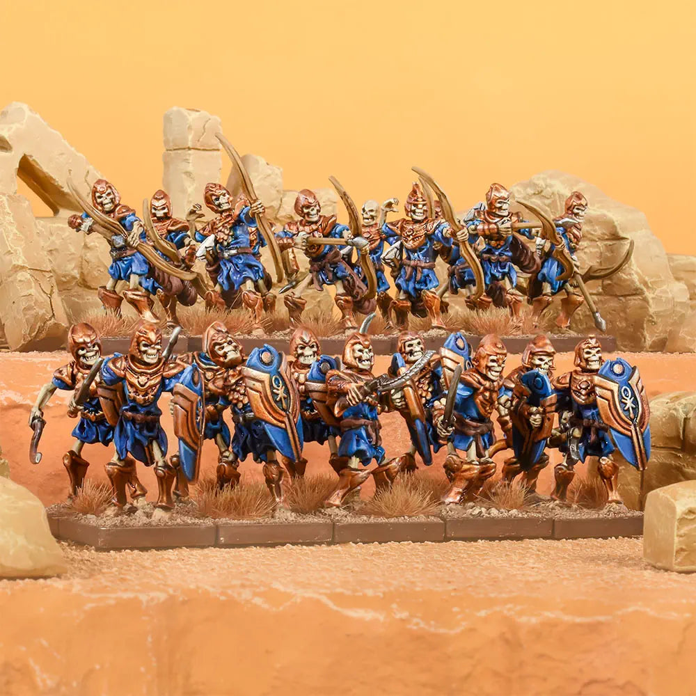 Empire of Dust Skeleton Warriors / Spearmen / Archers