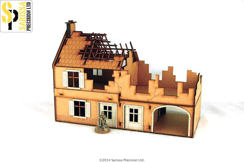 Large Farmhouse - Destroyed