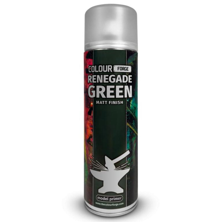 Colour Forge Renegade Green Spray (500ml)