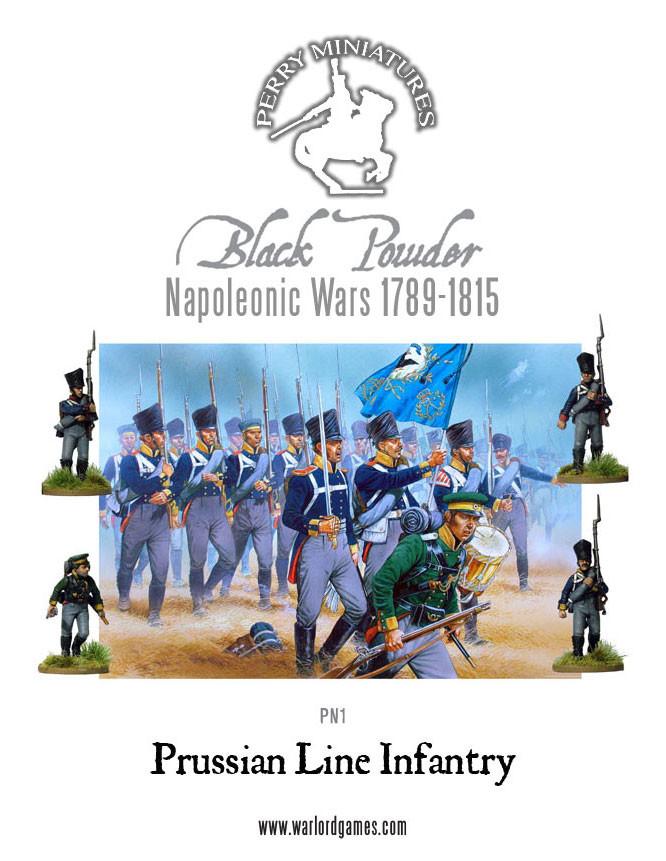 Prussian Napoleonic Line Infantry 1813-1815