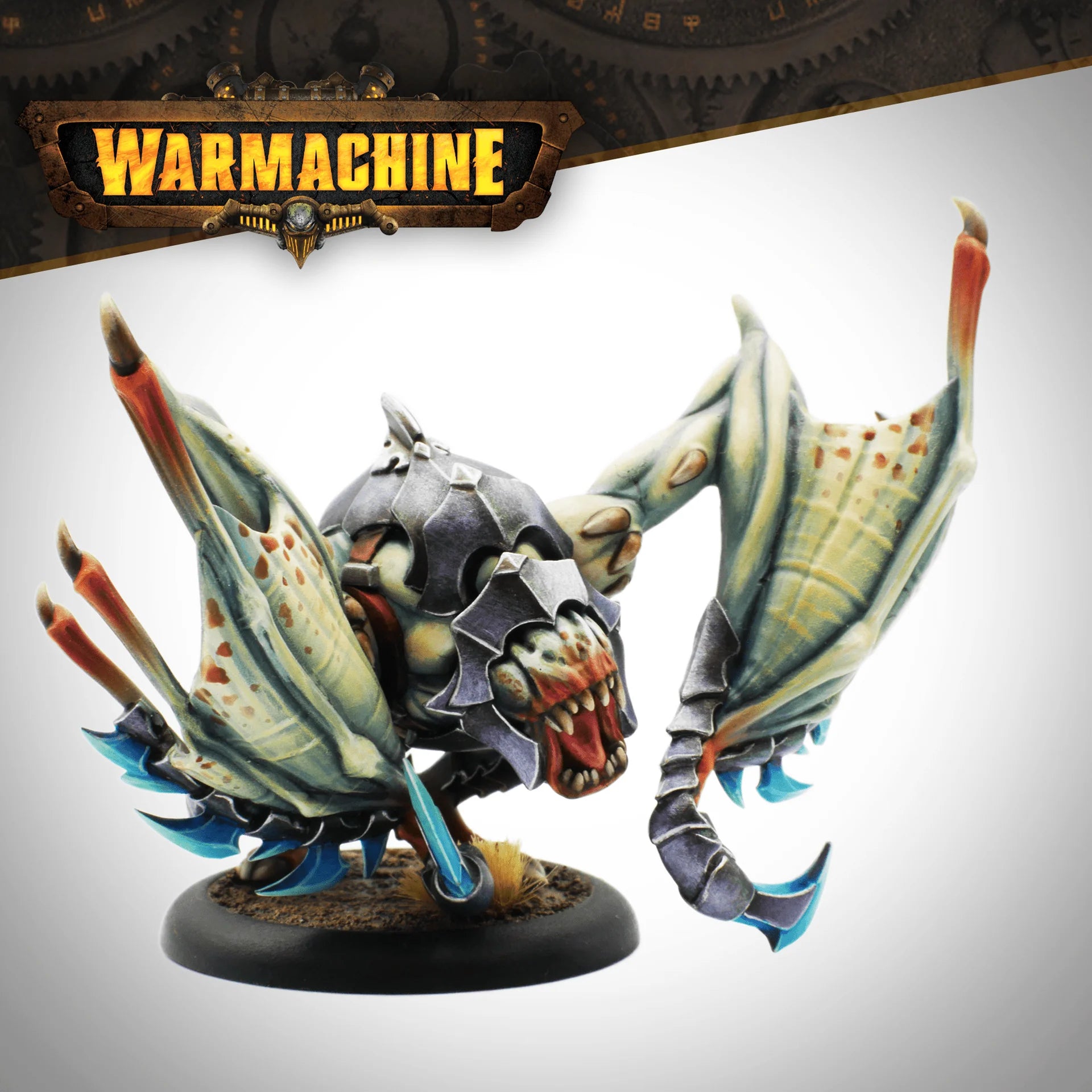 Warmachine: Dusk Fane of Nyrro Light Warbeast, Strygon