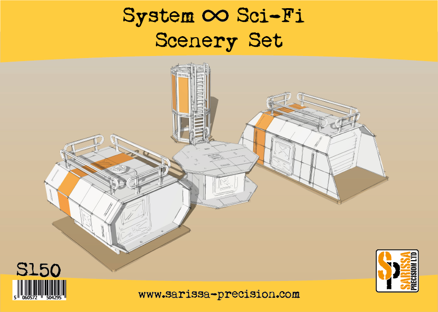 Sci Fi Scenery Set