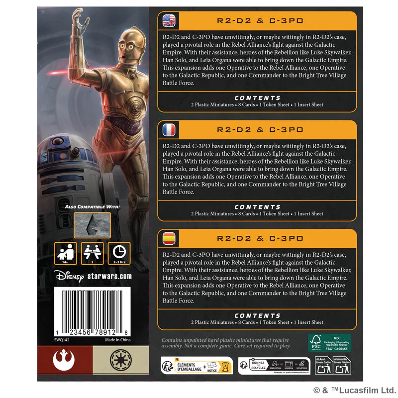 Star Wars: Legion - R2D2 & C-3PO