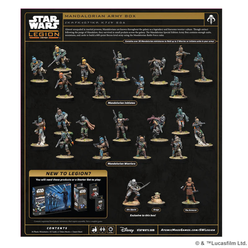 Star Wars: Legion - Mandalorian Army Box Special Edition