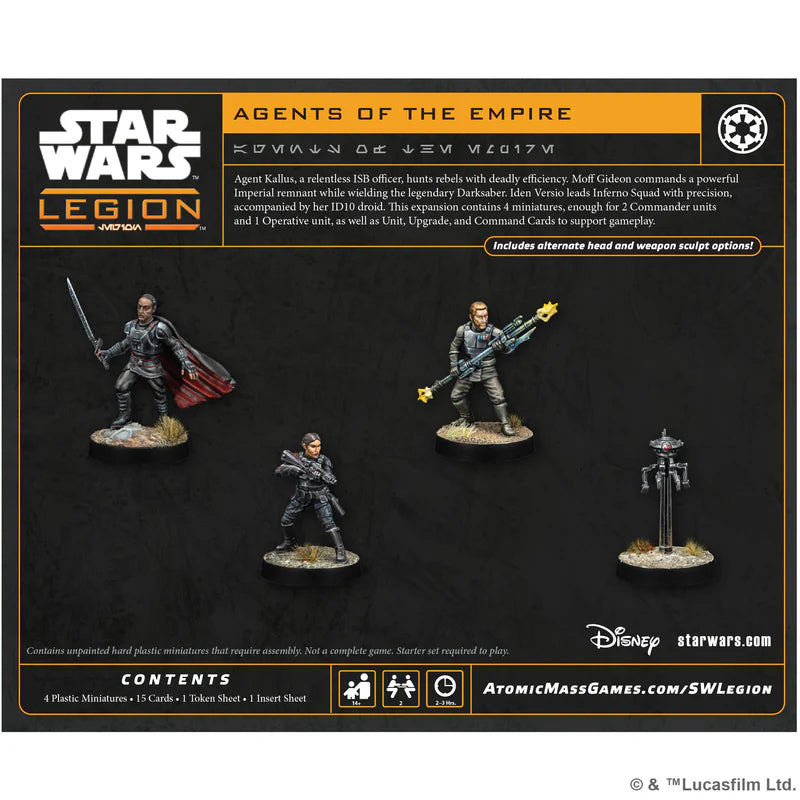 Star Wars: Legion – Agents of the Empire