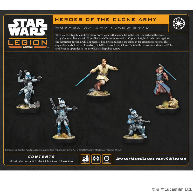Star Wars: Legion - Heroes of the 501st Character Pack