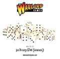 Ivory D6 Dice