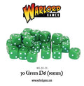 Green D6 Dice