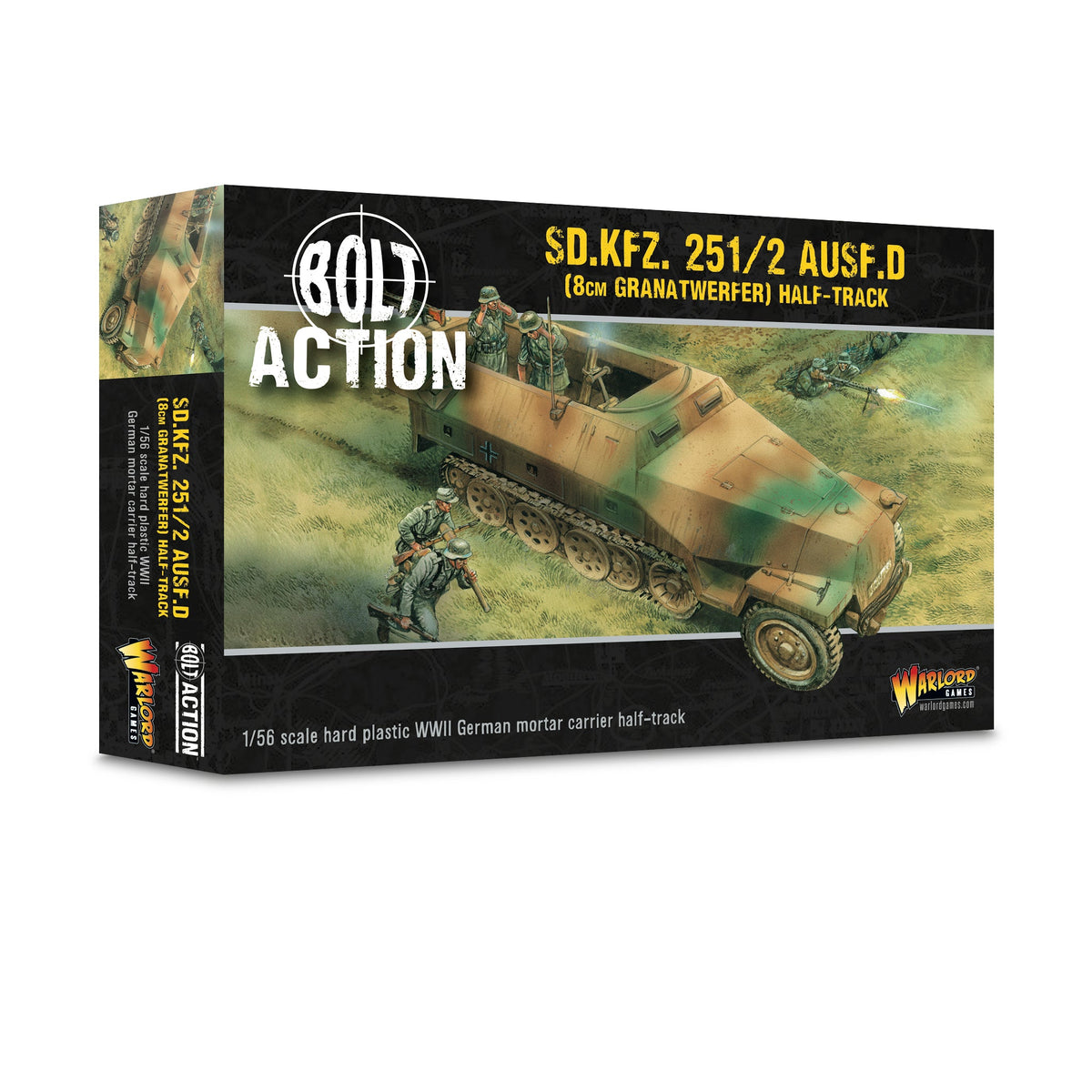 German Sd.Kfz 251/2 Ausf D Half Track Half Track "Granatwerfer"