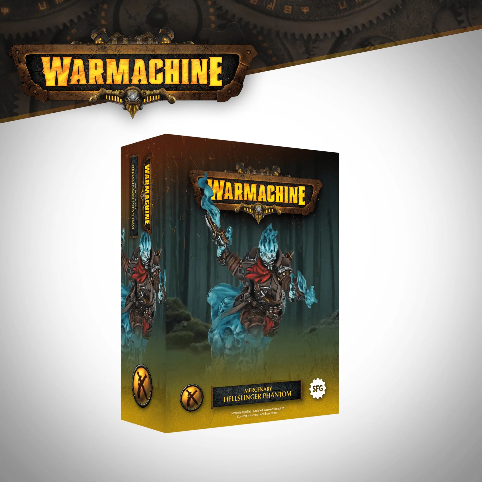 Warmachine: Hellslinger Phantom (Mercenary) - Pre-Order - Releases 4th August