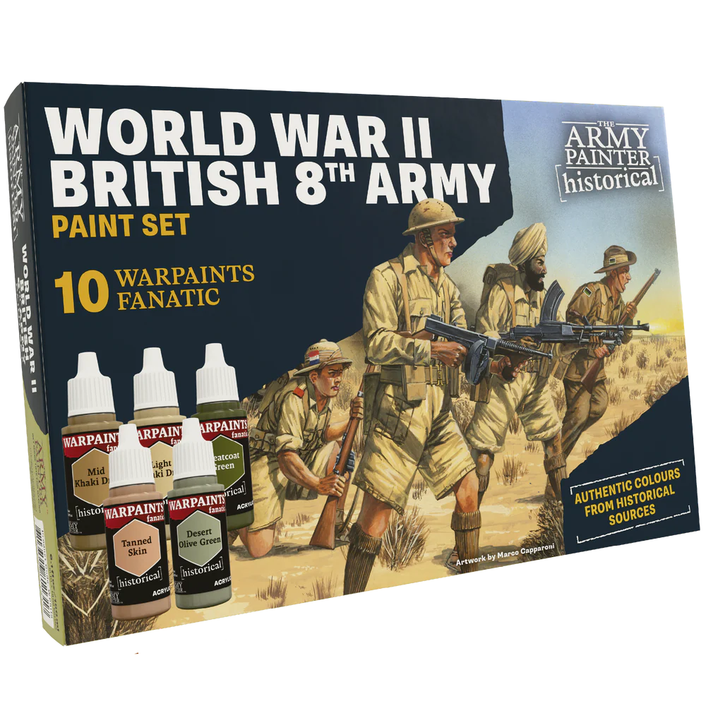 Army Painter Historical: WWII British 8th Army