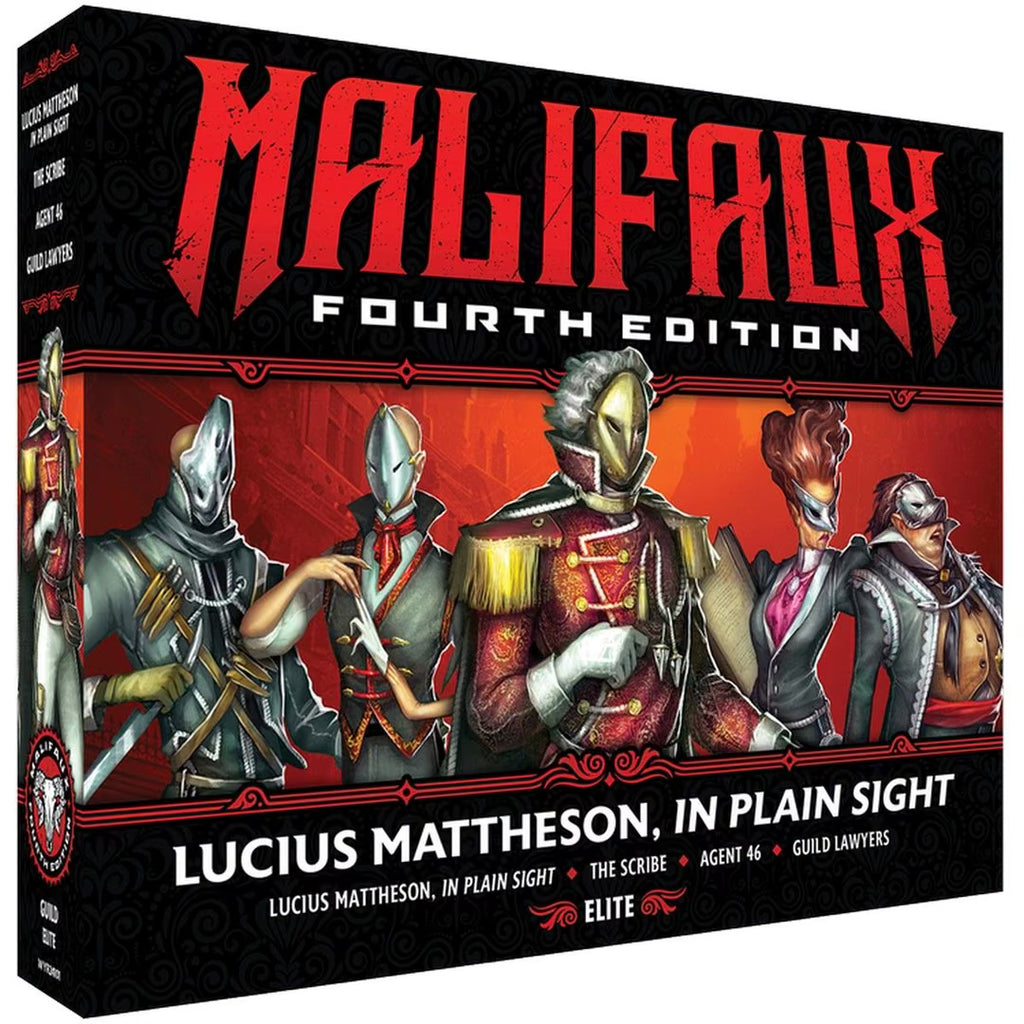 Lucius Mattheson, In Plain Sight - Malifaux 4th Edition