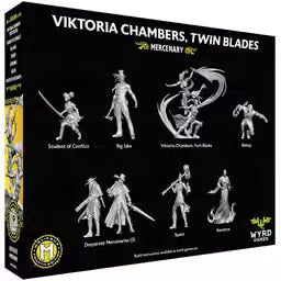 Viktoria, Twin Blades - Malifaux 4th Edition