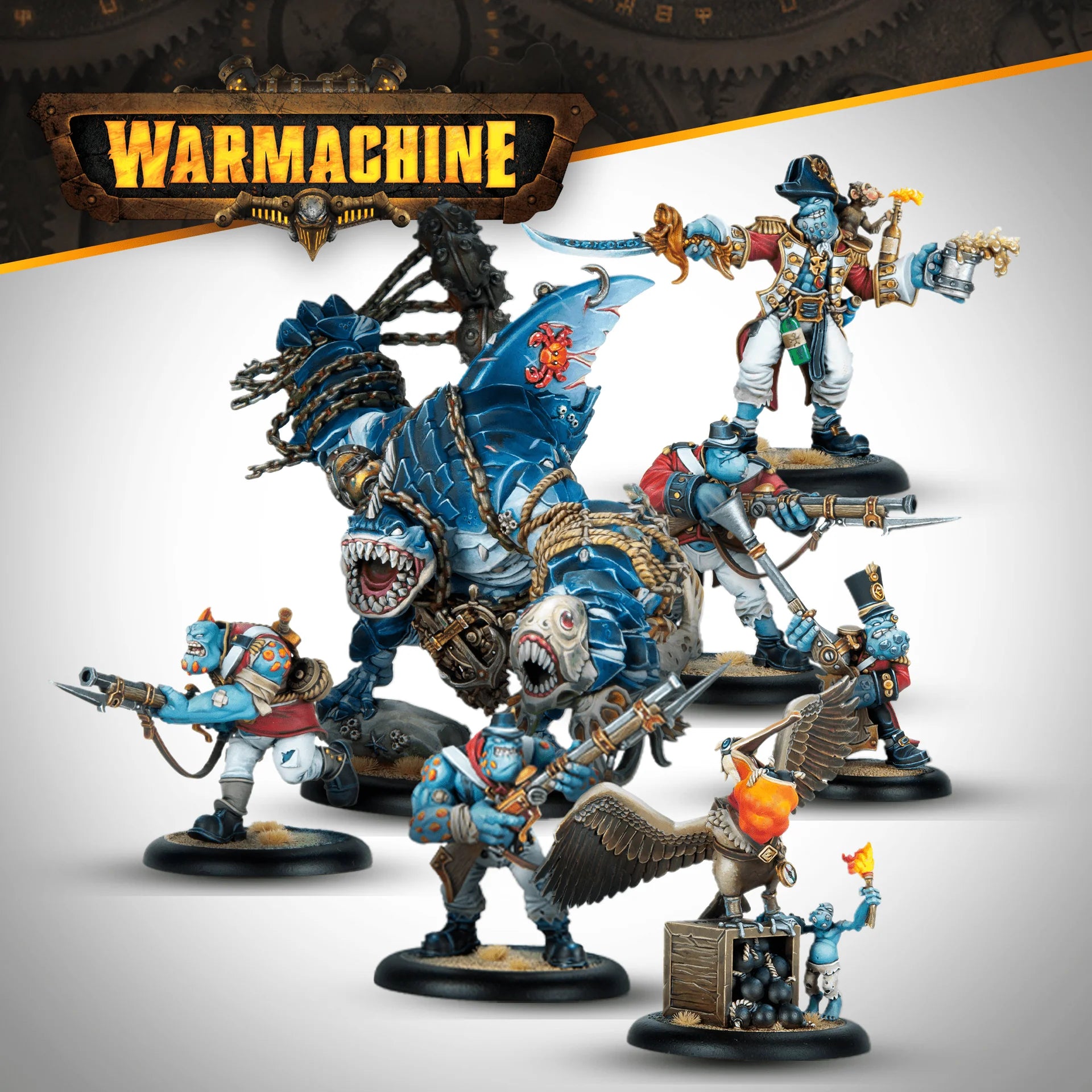 Warmachine: Southern Kriels Brinebloods Command Starter (HIPS)