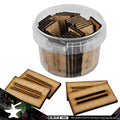 MDF Bases - 50x25mm Rectangular - 3mm spacing (35)