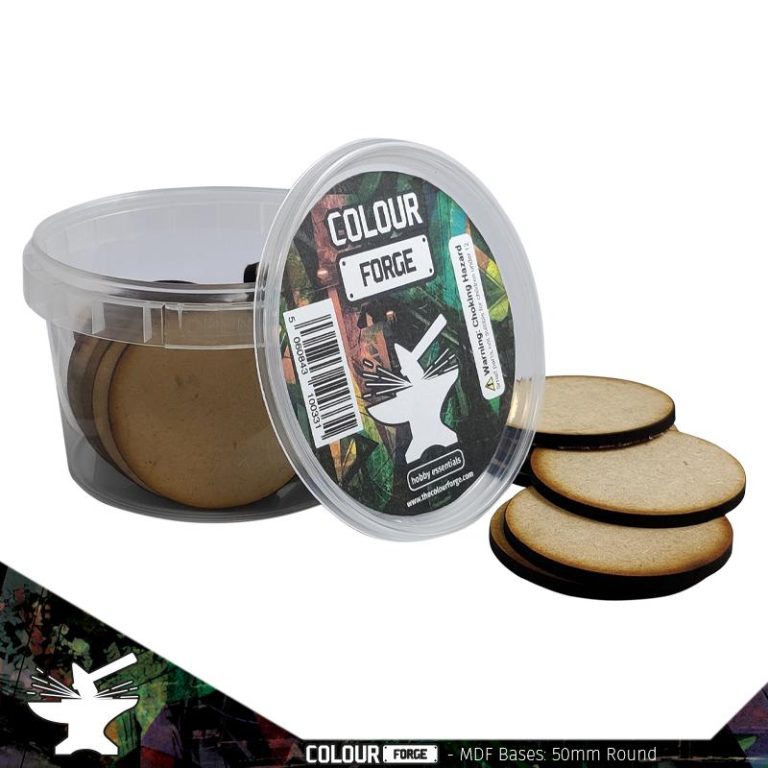MDF Bases – 50mm Round (17)