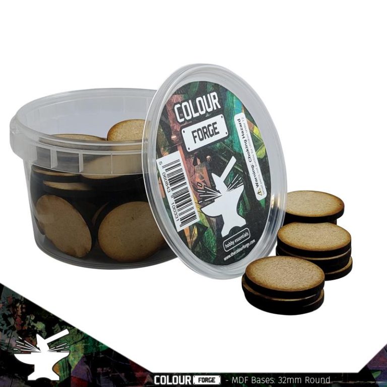 MDF Bases – 32mm Round (52)