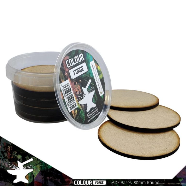 MDF Bases – 80mm Round (14)