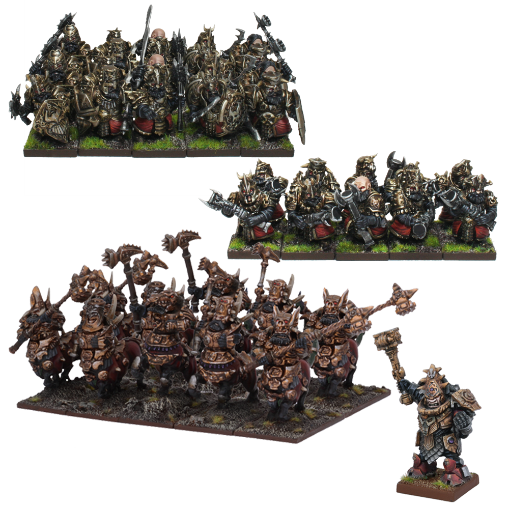 Kings of War: Abyssal Dwarf Army