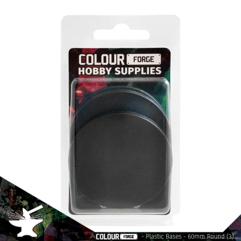 Round Plastic Bases – 50mm x3