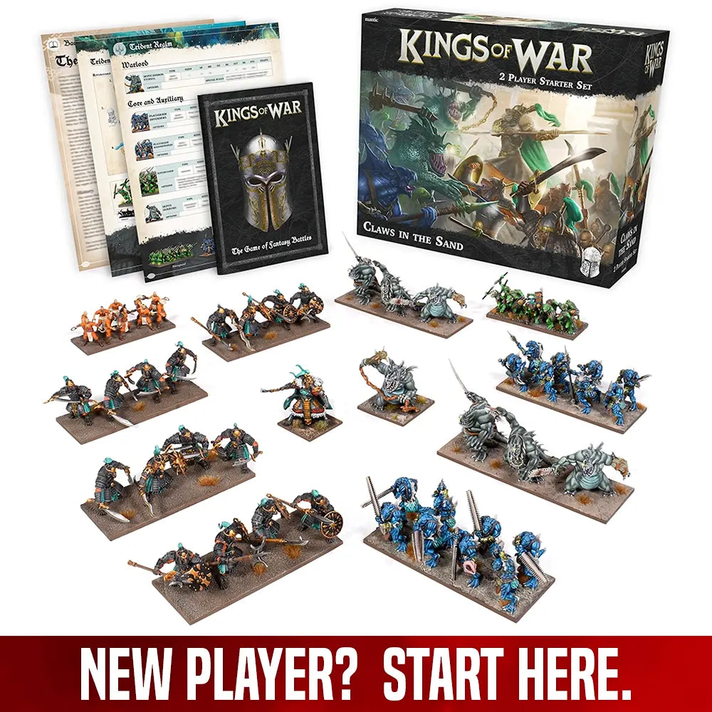Kings of War: Claws In The Sand 2-Player Starter Set