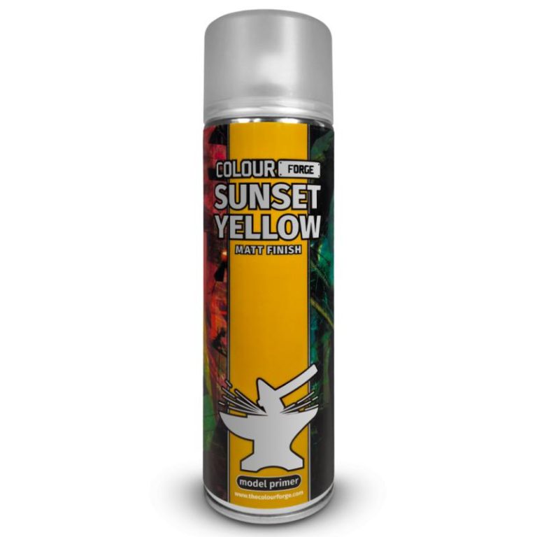 Colour Forge Sunset Yellow Spray (500ml)