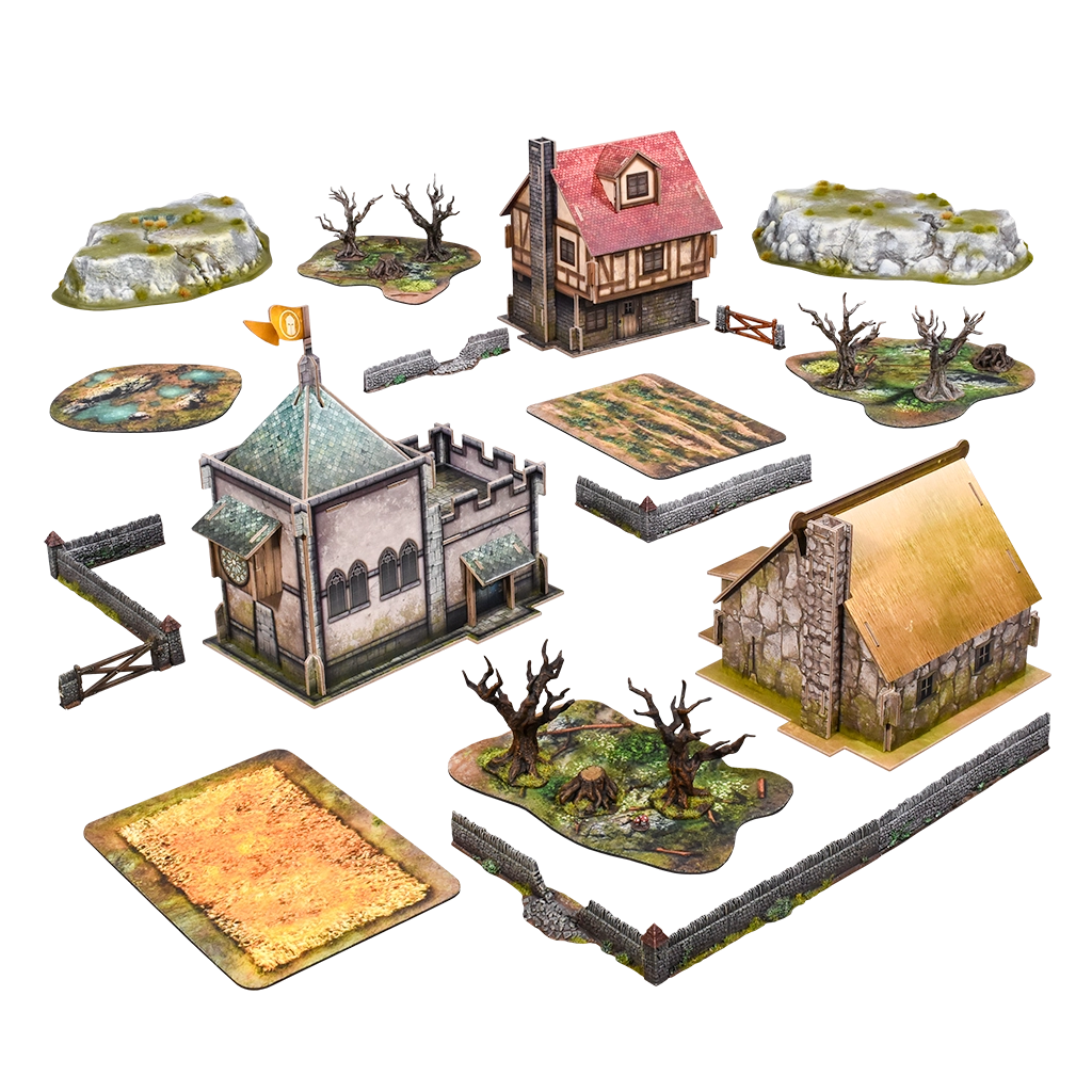 Fantasy Battlefield Pack | 28-32mm Scale Terrain